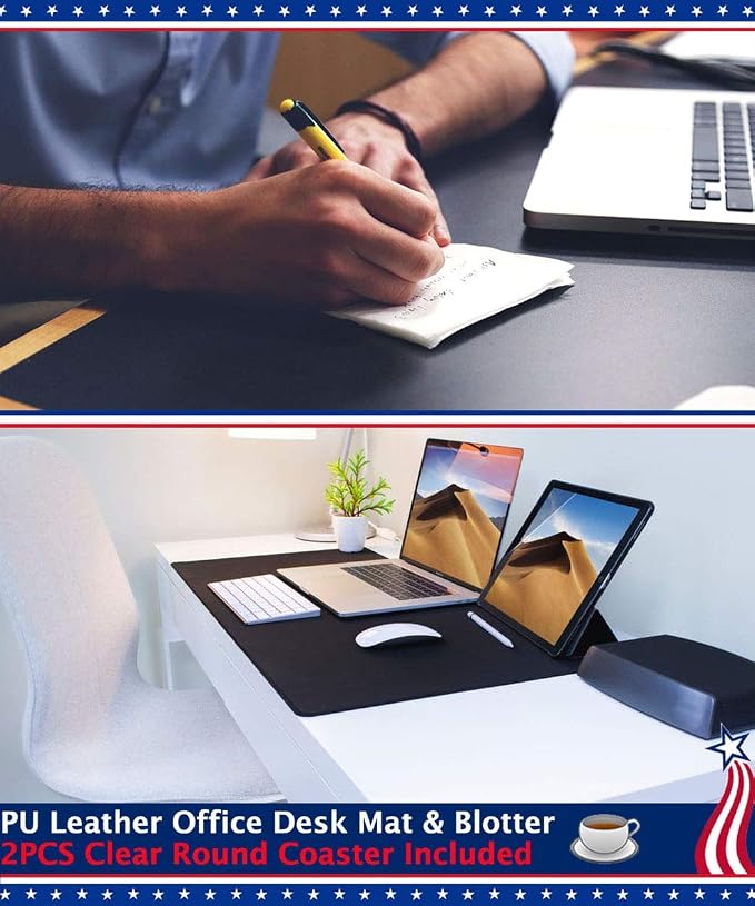 Clear Desk Pad Blotter Office Table Protector on Top of Desks - Image 4