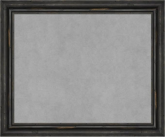 Amanti Art Black Framed Magnetic Board 19x23 Small Vision Board by AmantiArt