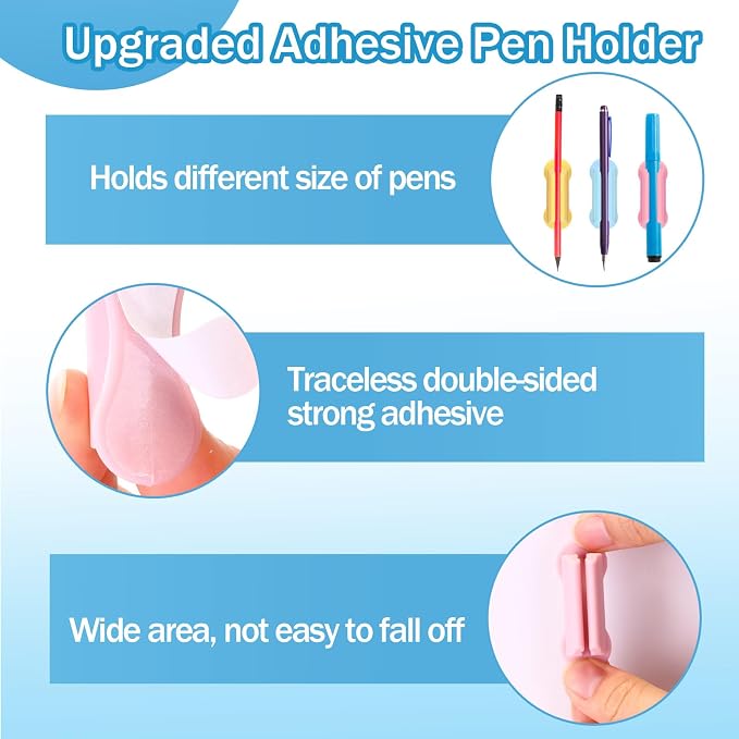 Sherr 48 Pack Adhesive Pencil Holders - Image 3