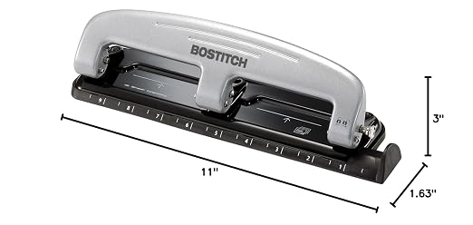 Bostitch Office inPRESS 12 Reduced Effort Three-Hole Punch - Image 16
