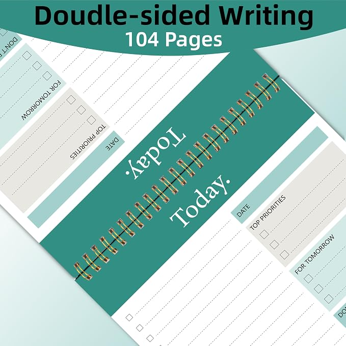 GOLDPEI To Do List Notepad - Image 5