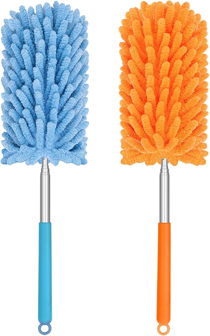 Mini Duster for Cleaning, 360° Bendable Hand Dusters by TIMIVO