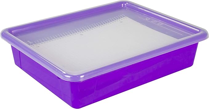 Storex Letter Size Flat Storage Tray – Organizer Bin - Image 8