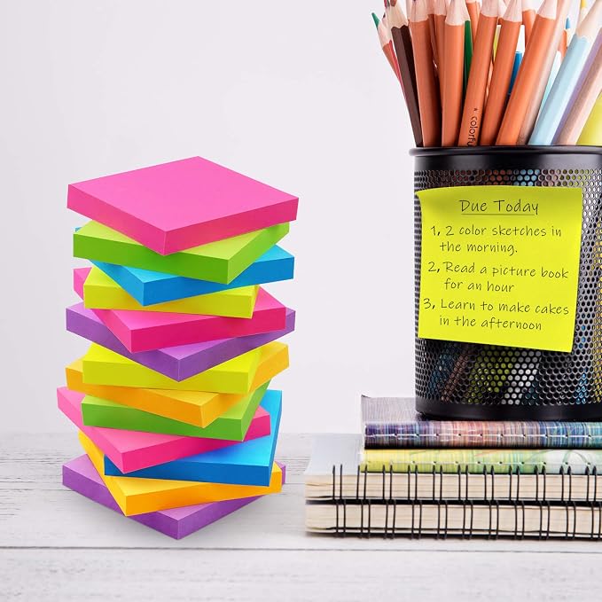 Sticky Notes 3x3 Self-Stick Notes Pads - Image 6