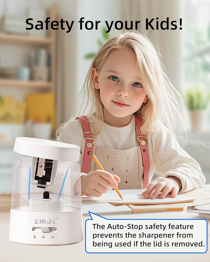 ZMOL Electric Pencil Sharpener - Image 8