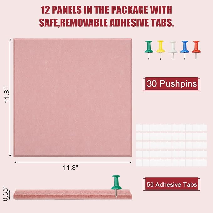 Large Cork Board Alternative 48" X 36" Bulletin Board - Image 4