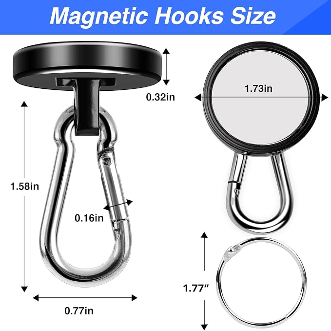 LOVIMAG Magnetic Hooks Carabiner - Image 2