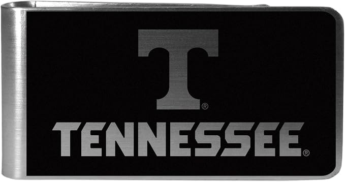 Siskiyou Sports NCAA Unisex Black and Steel Money Clip by Siskiyou