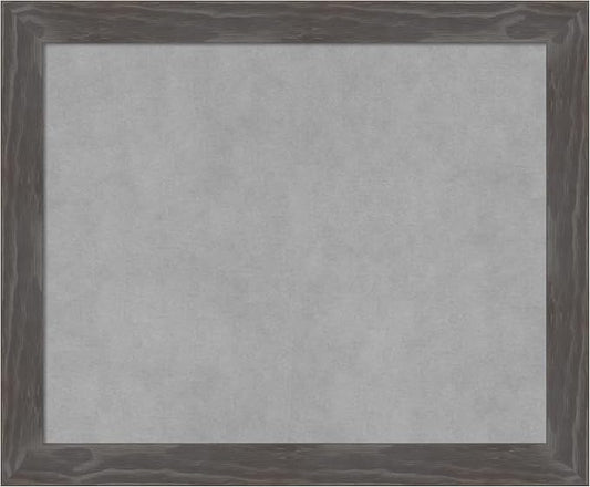 Amanti Art Grey Framed Magnetic Board 19x23 Small Vision Board by AmantiArt