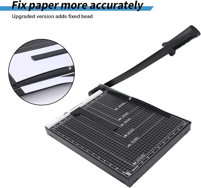 ISDIR 15" Guillotine Paper Cutter - Image 2