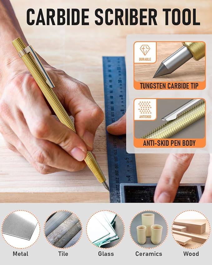 Nicpro 11 Pack Carpenter Pencil Set - Image 6
