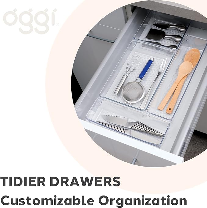 Oggi Clear Drawer Organizer - Image 6