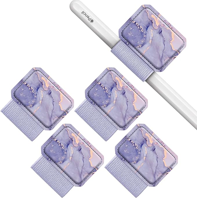 Fintie 4 Pack Pen Loop Holder for Apple Pencil Pro, Apple Pencil and Stylus Pens by Fintie