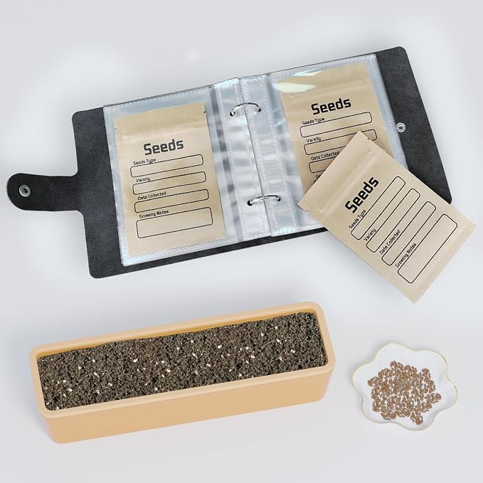 Seed Organizer Binder with 50 PCS Resealable Seed Envelopes - Image 6