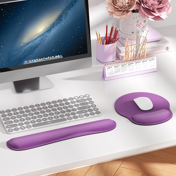 KTRIO Keyboard Wrist Rest & Mouse Pad - Image 6