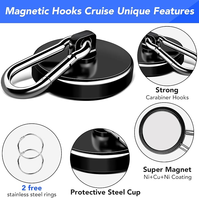 LOVIMAG Magnetic Hooks Carabiner - Image 4