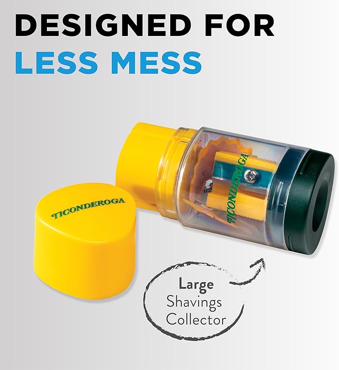 Ticonderoga Duo 2-in-1 Pencil Sharpener & Eraser - Image 5