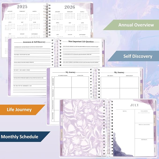 Planner 2026-2027, 18 Months Large Academic Daily Weekly Monthly Planner - Image 8