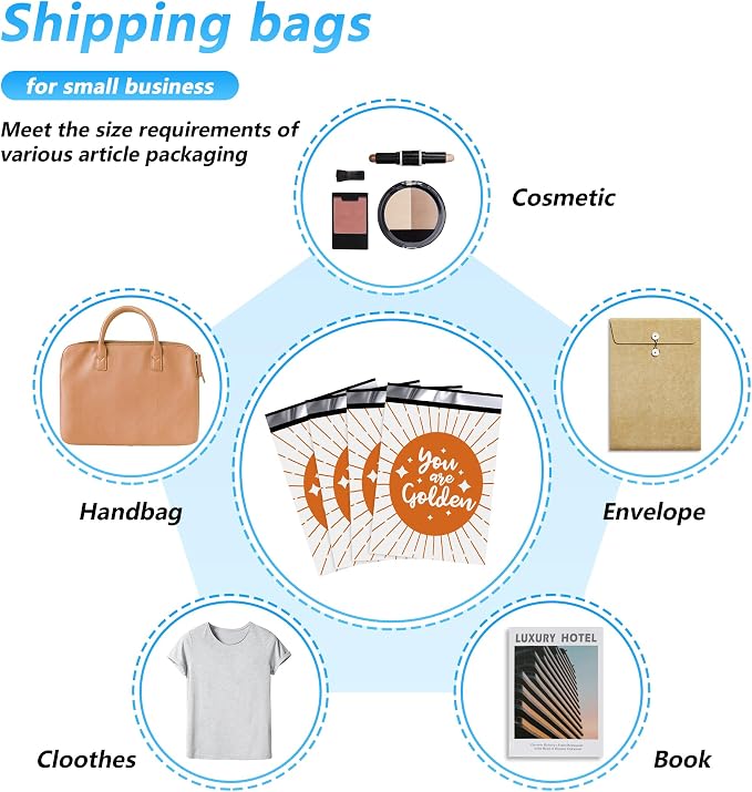 12x15.5 Poly Mailer Envelopes 50 Pack Shipping Bags - Image 7