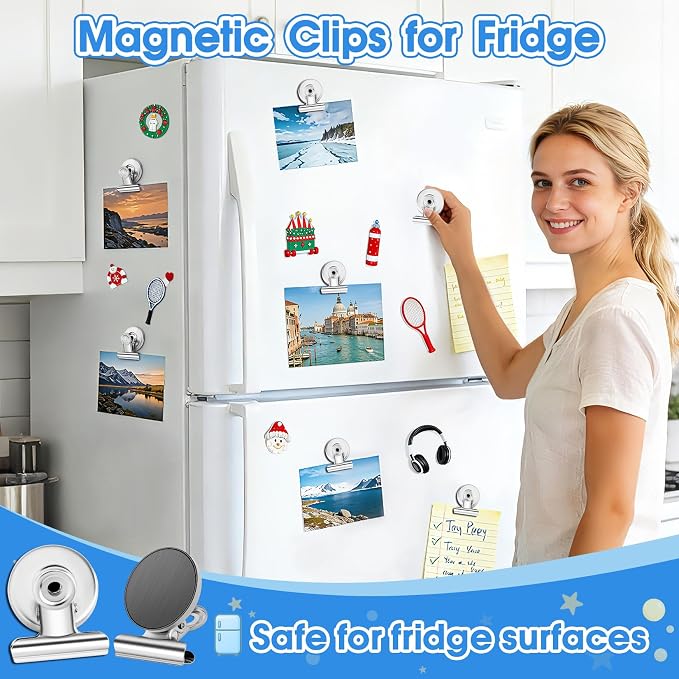 Grtard 20 Pack Magnetic Clips Heavy Duty, Magnet Clips - Image 2