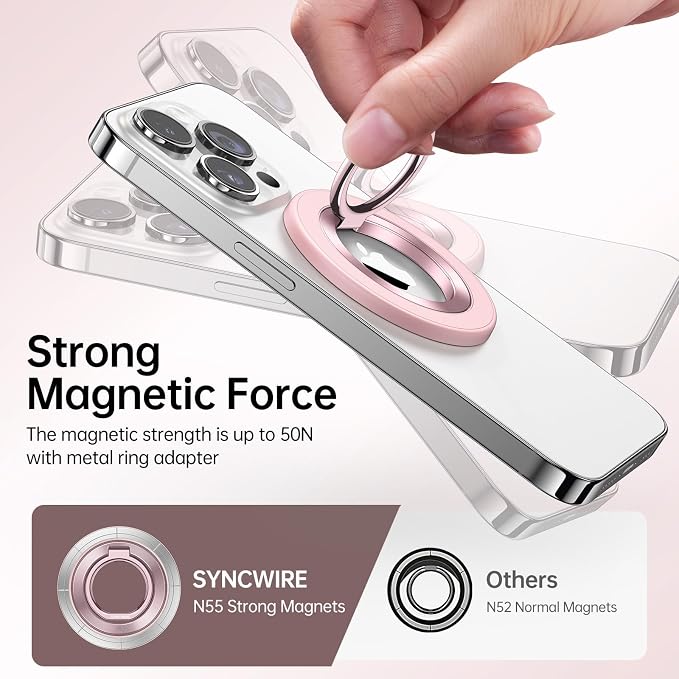 SYNCWIRE Magnetic Phone Ring Holder - Image 3