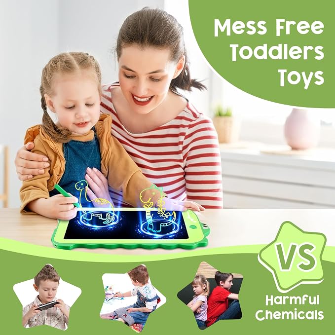 Teriph LCD Writing Tablet for Kids, Colorful Toddlers Toys Drawing Board - Image 5