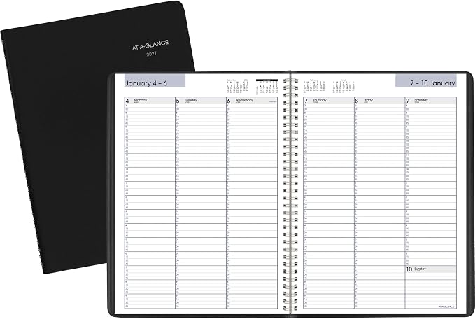 AT-A-GLANCE 2027 Appointment Book Planner, Quarter-Hourly - Image 8