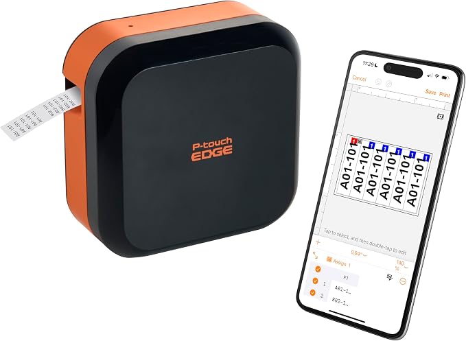 Brother PT-E720BT Portable Industrial Label Printer, Pro Label Tool App - Image 4