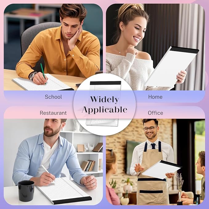 Nichela 3 Pack Legal Pads 8.5 x 11 White Note Pads 8.5 x 11 Notepad Micro - Image 7