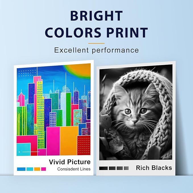 myCartridge 812XL Ink Cartridge Combo Pack Remanufactured for Epson 812 Ink Cartridges for Epson WF-7840 Ink Cartridges for Workforce Pro WF-7820 WF-7840 EC-C7000 Printer,4 Pack(BK/C/M/Y)-DeskLoop Office