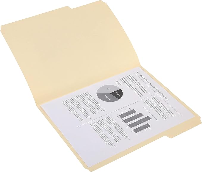 Staples File Folders, Letter Size, 1/3‑Cut Tabs, Durable Paper Stock - Image 5