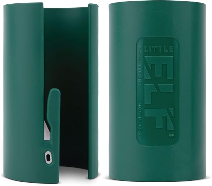 Little ELF Wrapping Paper Cutter | As seen on Shark Tank | Made in USA | Green by LittleELFProductsInc