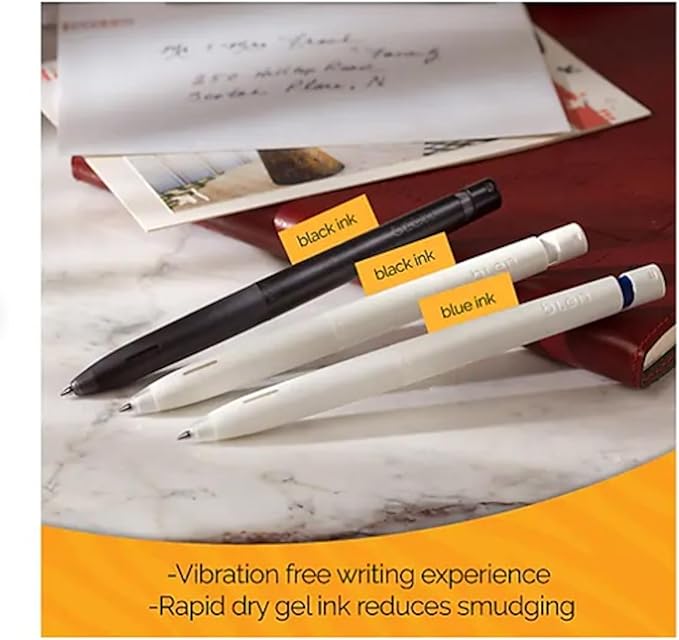 Zebra Pen, bLen Retractable Gel Pens, Medium Point 0.7mm, Rapid Dry Gel Ink - Image 6