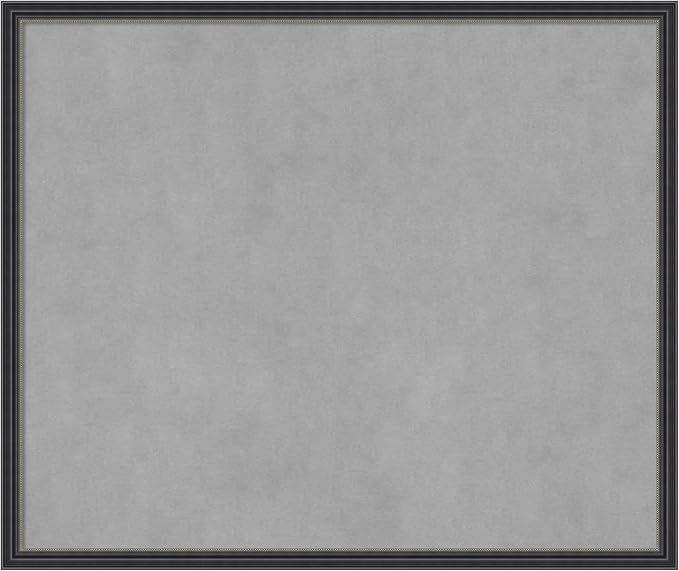 Amanti Art Black Framed Magnetic Board 21x25 Medium Vision Board by AmantiArt