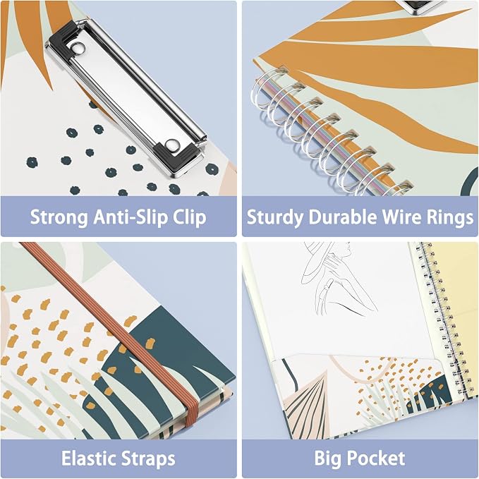 Rimilak Spiral Clipboard Folio - Image 5
