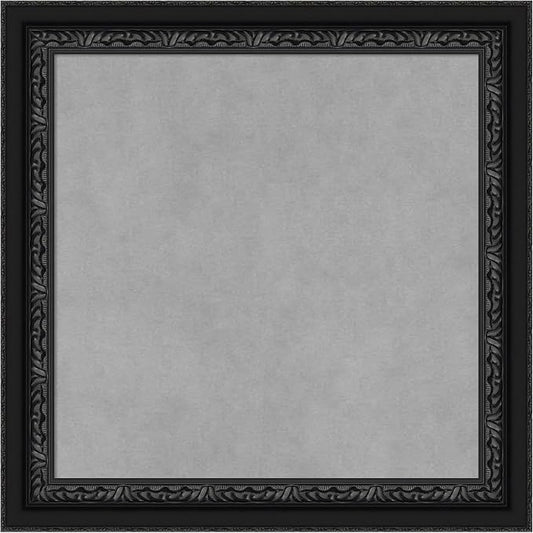 Amanti Art Black Framed Magnetic Board 20x20 Small Vision Board by AmantiArt
