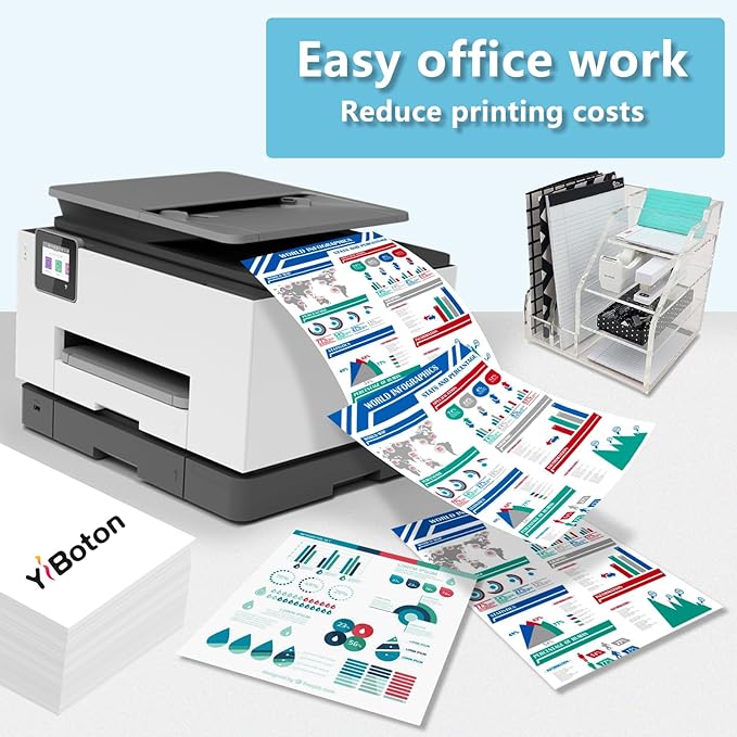 936e 936XL 936 with New Chip Ink Cartridges Replacement for 936 936e 936XL Ink Cartridges Combo Pack Works Compatible with OfficeJet 9120 OfficeJet Pro 9110 9120 9130 Printers (5-Pack)-DeskLoop Office