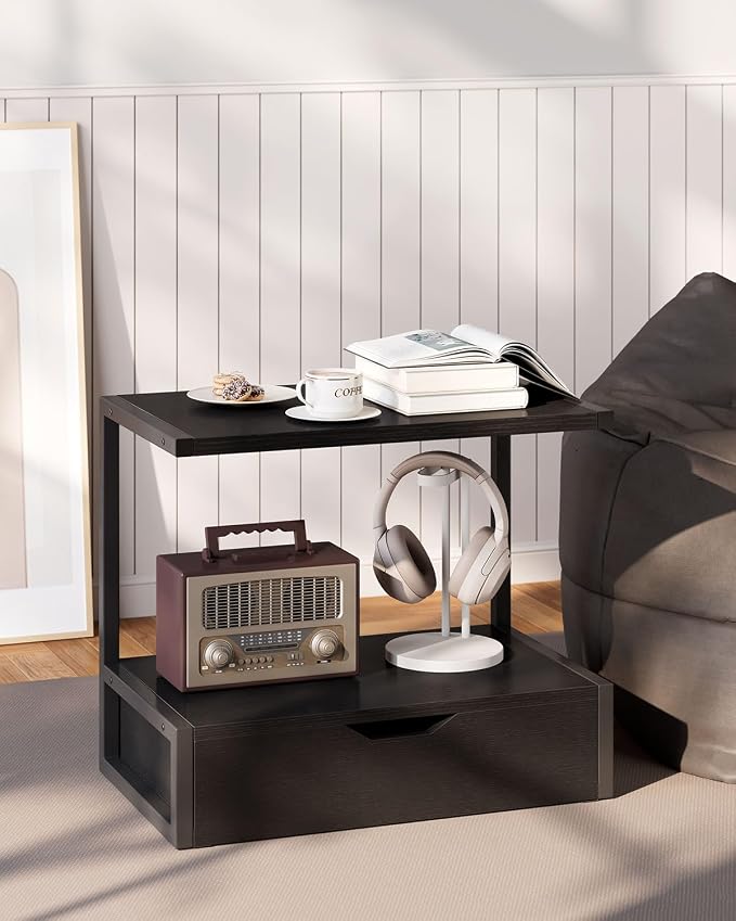 IBUYKE 2 Tier Desktop Printer Stand, Printer Table - Image 7