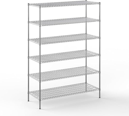Regal Altair 24" Deep x 60" Wide x 86" Height Wire Shelving Kit | 6-Tier | NSF by Regal+Altair