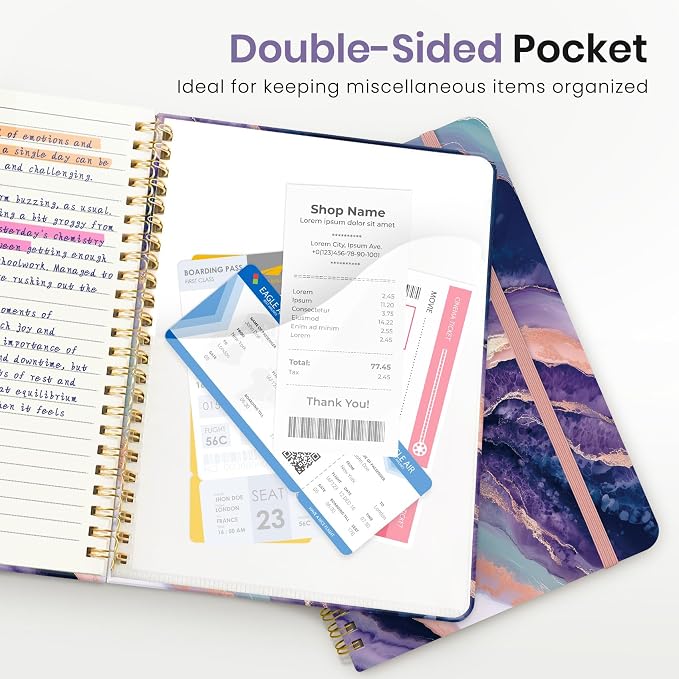 ZOTIA Lined Spiral Journal Notebook - Image 5