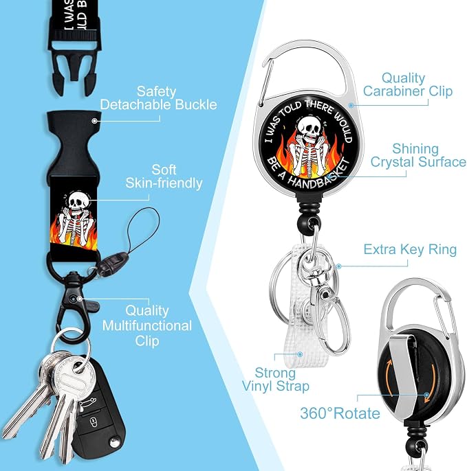 Piefly Lanyards for Id Badges, Badge Holder - Image 4