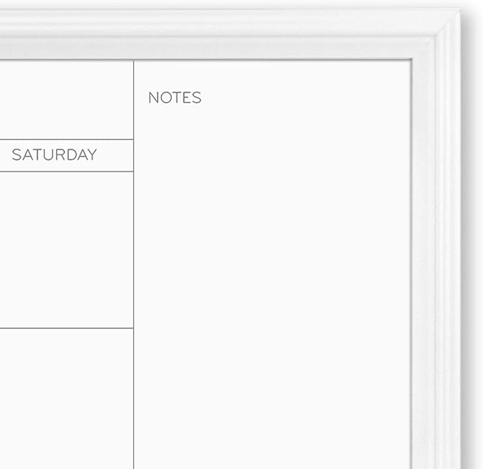 U Brands Magnetic Dry Erase Calendar White Board - Image 4