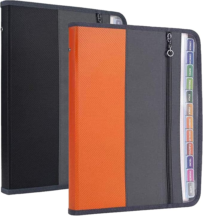NAFY Expanding File Folders, A4 Letter Size Portable Accordion Expanding File by Nafy