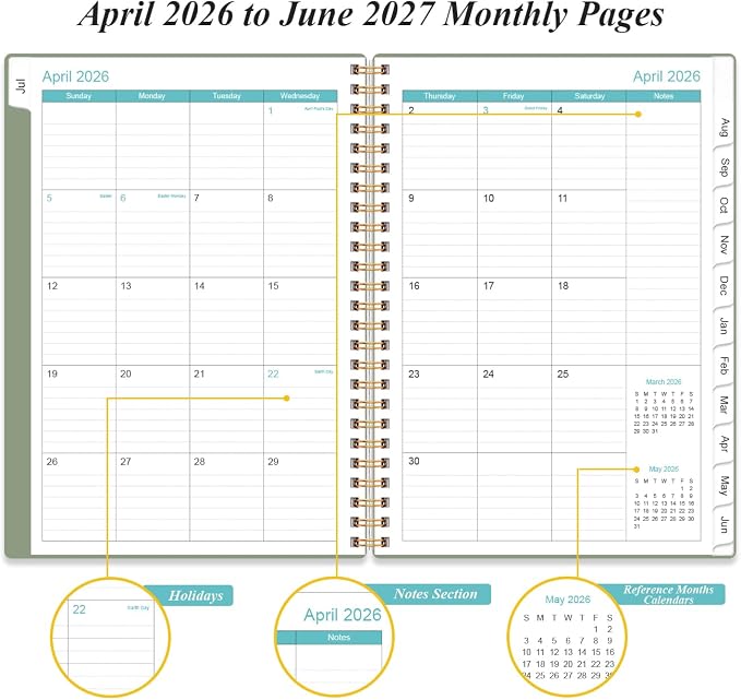2026-2027 Daily & Monthly Planner - Image 4