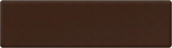 GelPro Anti Fatigue Nonslip Mat: Hard Floor Utility Mats for Garage, Patio and Kitchen - 20" x 72" x .5" - Leather Grain Truffle-DeskLoop Office