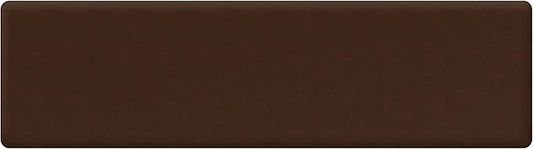 GelPro Anti Fatigue Nonslip Mat: Hard Floor Utility Mats for Garage, Patio and Kitchen - 20" x 72" x .5" - Leather Grain Truffle-DeskLoop Office