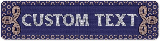 Custom Sign, Custom Street Sign, 11 Font Colors, 13 Font Styles, 4 Hole Options by MySignCenter