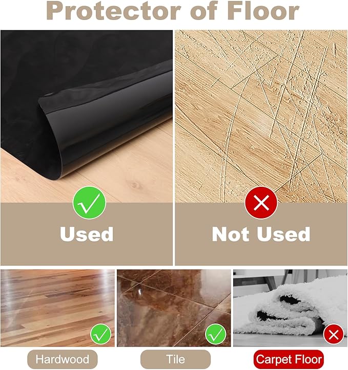 36" x 48" Office Mat for Hardwood Floor - Image 4