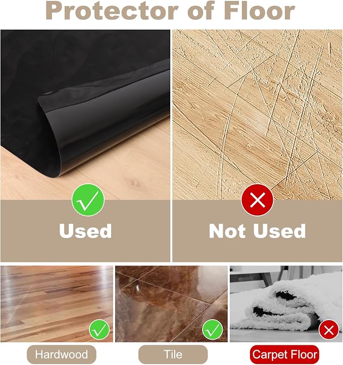40" x 50" Office Mat for Hardwood Floor - Image 4