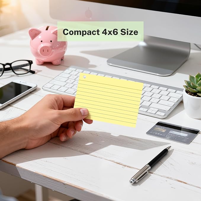 160 Pcs Colored Index Cards - Image 4